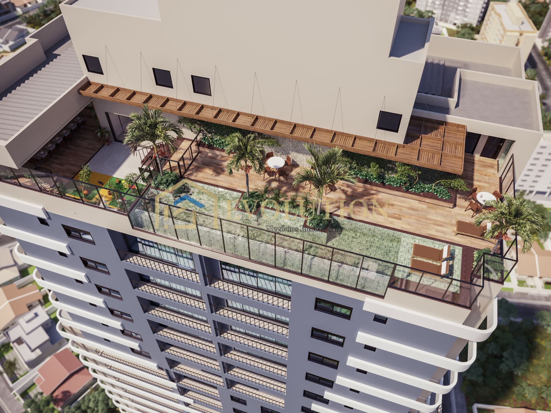 Apartamento Studio 1 Suíte Plena, Vista livre, Parque Amazonia