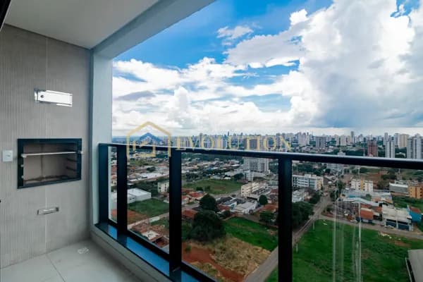 Apartamento 3 Quartos 1 Suíte, Vila Rosa, Novo, Churrasqueira a carvão na varanda