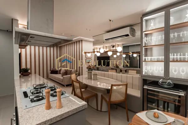 3 Quartos com Suíte, 77m², 2 Vagas + Escaninho – Vila Rosa, no Primus Parque