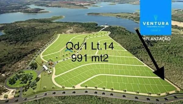 Terreno em Condomínio, 991m² , avalia permuta