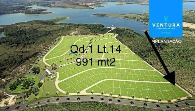 Terreno em Condomínio, 991m² , avalia permuta
