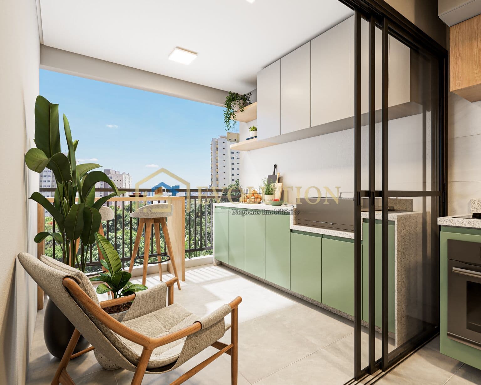 2 Quartos com Suíte | 54,80m² | Acabamento Premium | Av. Madrid - Próx. Parque Macambira