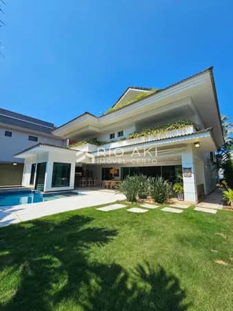 Casa Triplex no Quintas do Rio | 4 Suítes | 533m² | Lote 600m² | Lazer Privativo | 4 Vagas