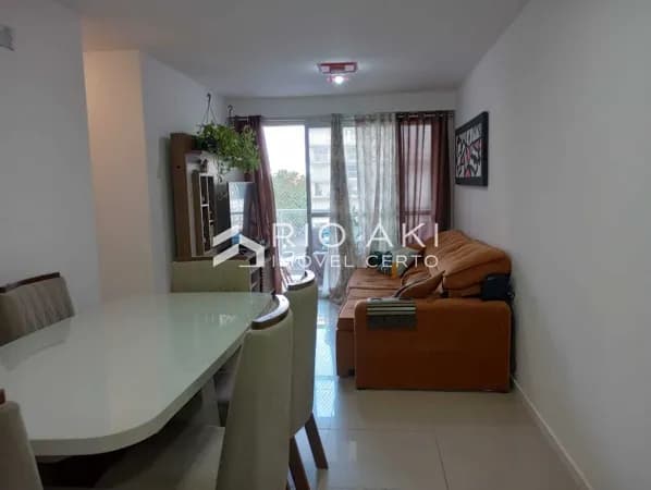 Apto Alto Padrão, 91m² original 3 suítes, varanda gourmet, 2 vagas na escritura e vista pro lazer, em Resort no Recanto do Recreio.