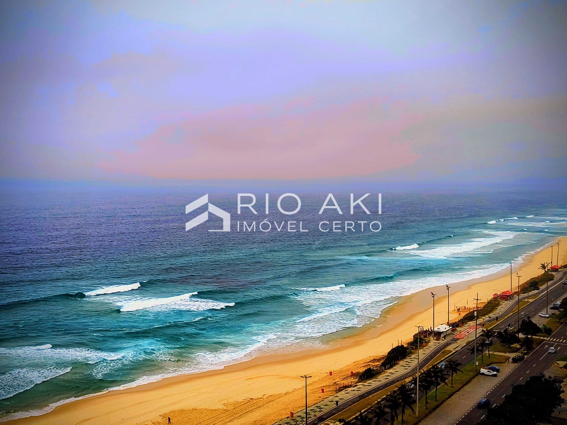 Cobertura Linear Frontal Mar – 216m² – Av. Lúcio Costa, Barra da Tijuca