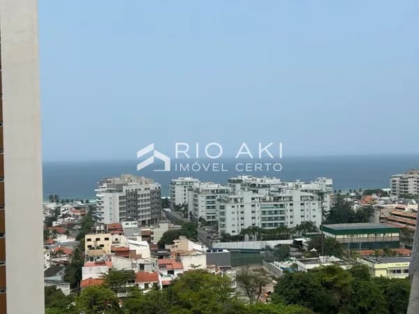 Apartamento Reformado, andar alto, Vista Livre e Mar, sol matinal, 2 suítes, 110m², no Riviera del Fiori perto da ABM Barra da Tijuca
