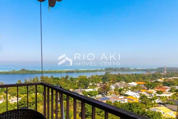 Apartamento Reformado 110m², Alto Padrão, Vista Mar e incrível Pôr-do-sol, 2 vagas e um Clube maravilhoso privativo.