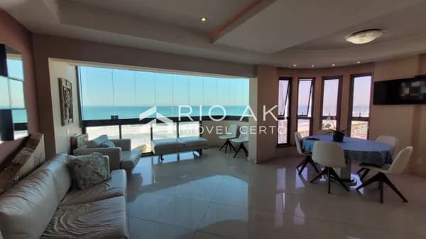 Cobertura duplex – 3 suítes – Frente mar – Ocean Drive - Praia da Barra da Tijuca