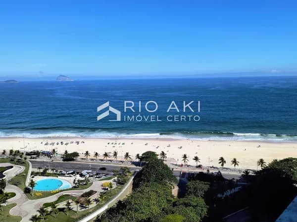Apartamento de Luxo, com vista Mar, finamente decorado, Porteira fechada, no Condomínio São Conrado Green.