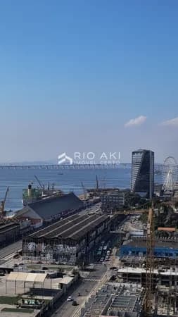 Apartamento 52m² – 2 quartos (1 suíte) – Vaga – Porto Maravilha RJ