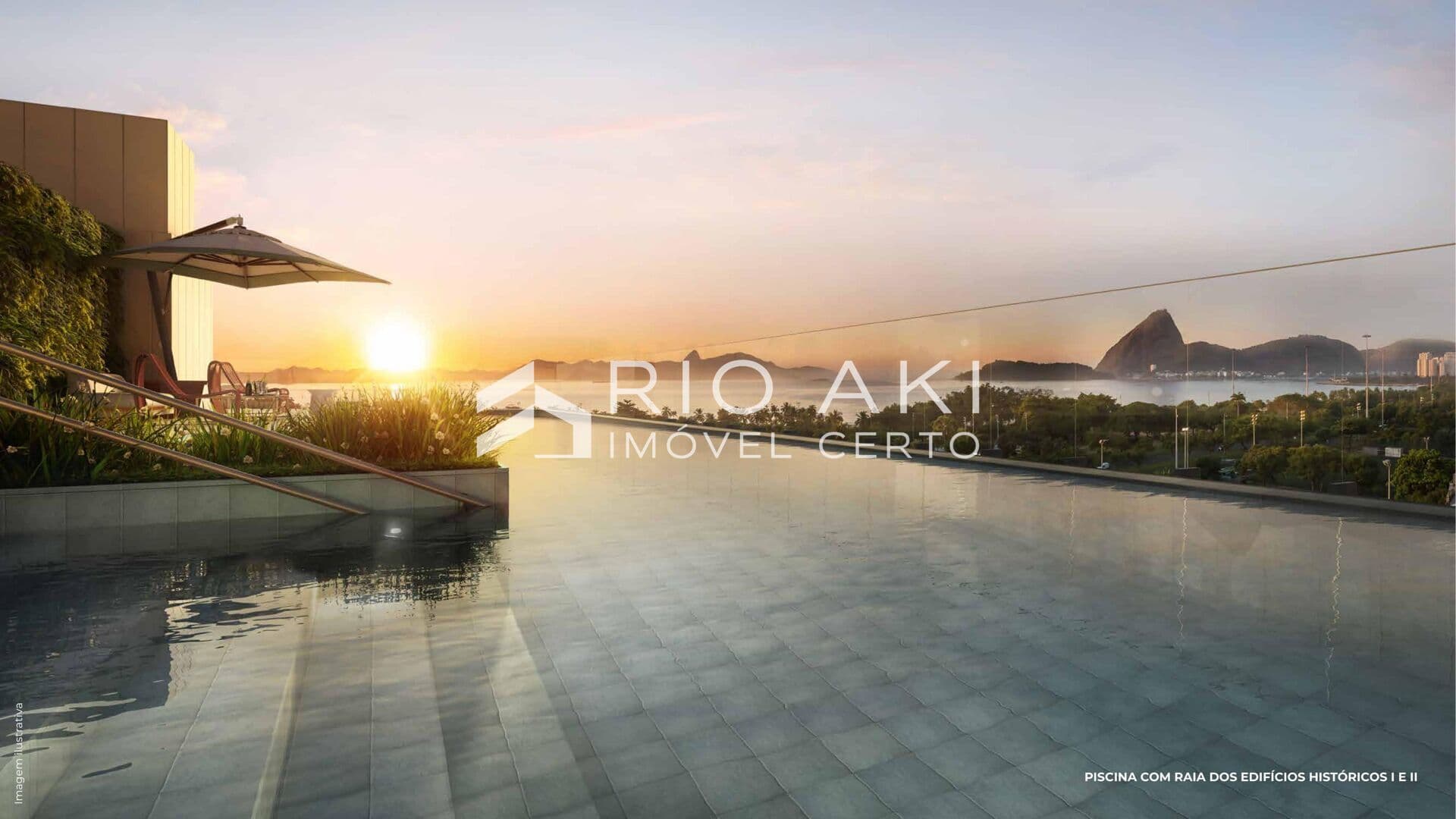Apartamento Garden 194m² – 2 suítes – Piscina privativa – Residencial Glória RJ