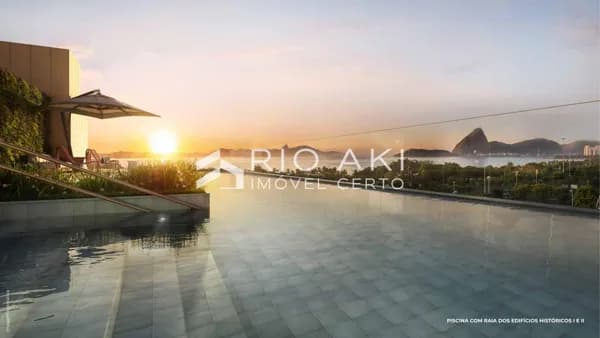 Apartamento Garden 194m² – 2 suítes – Piscina privativa – Residencial Glória RJ