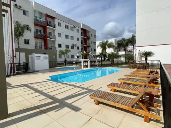 Apartamento 02 Dormitórios No Aririú em Palhoça-SC.