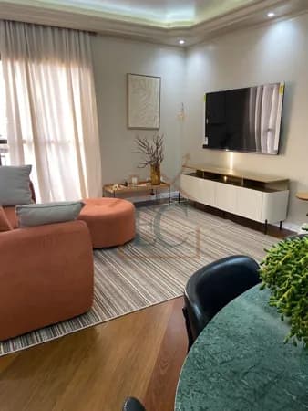 Apartamento Mobiliado 126m² com 3 Dormitórios (1 Suíte) – Vila Marina | Conforto e Localização Estratégica