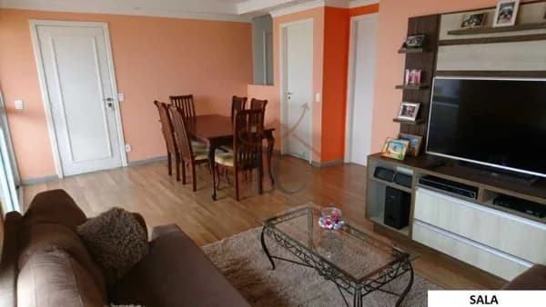 Apartamento 106m² com 3 suítes, 2 vagas e terraço gourmet no Casa Branca