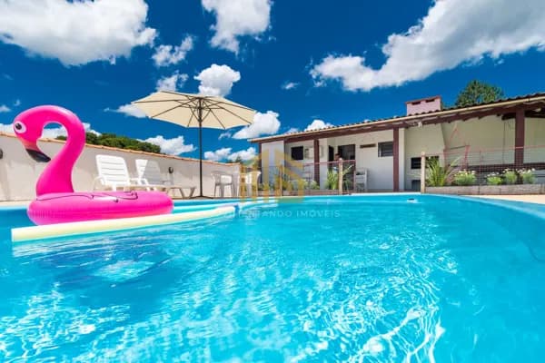 Sossego do Salto - Chalé com Piscina Para Família