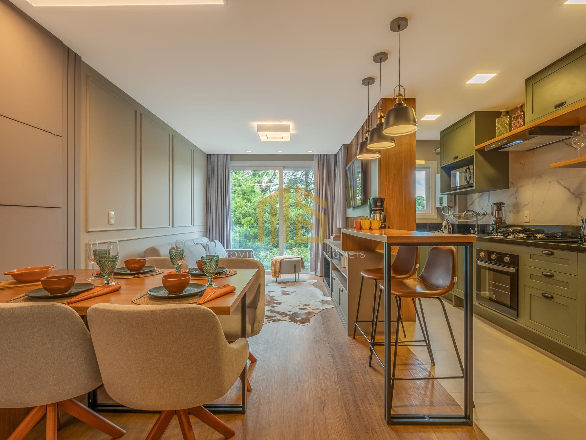 Apartamento, 1 suíte, 1 vaga, Bavária, Gramado