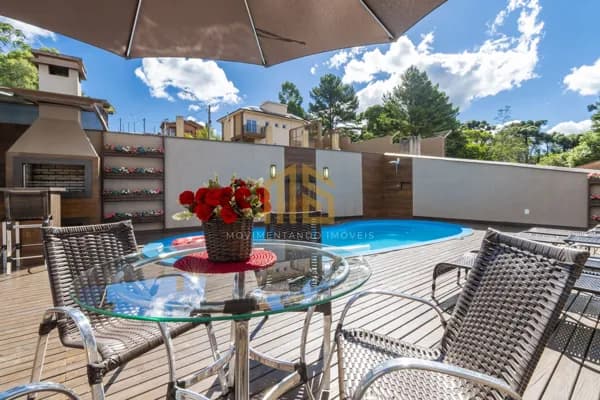 Casa com Piscina Próxima do Centro @locacaonaserra