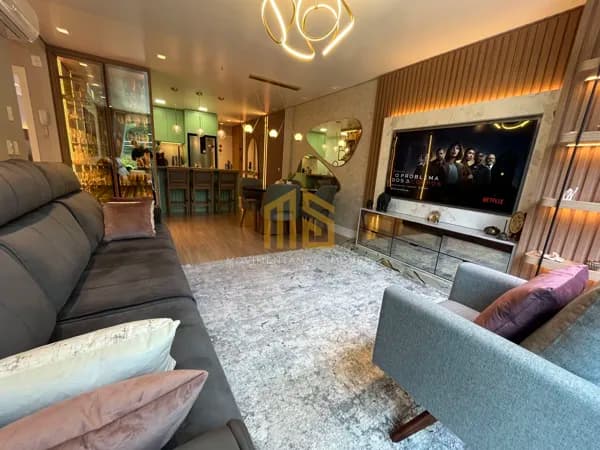 Apartamento 02 suítes em Canela - Mobiliado, Equipado e Decorado