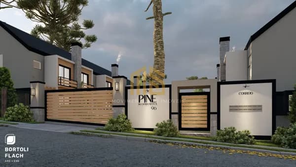 Pine Residences - Casa Geminada com 02 Suítes