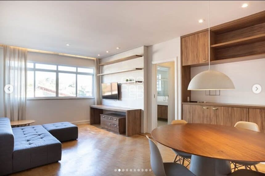 Apartamento com 102m² para venda, Pinheiros, SP.