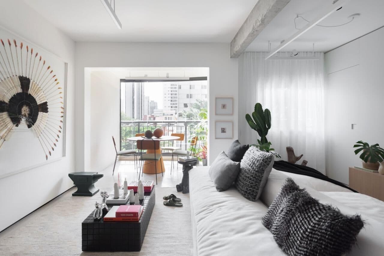 Apartamento mobiliado em Cerqueira César.