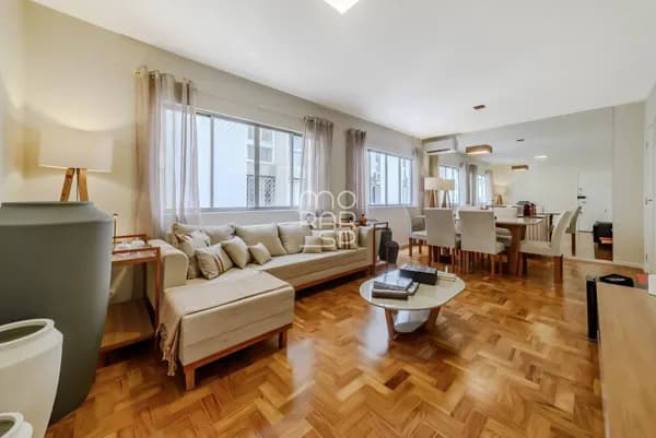 Apartamento mobiliado e reformado no Jardins