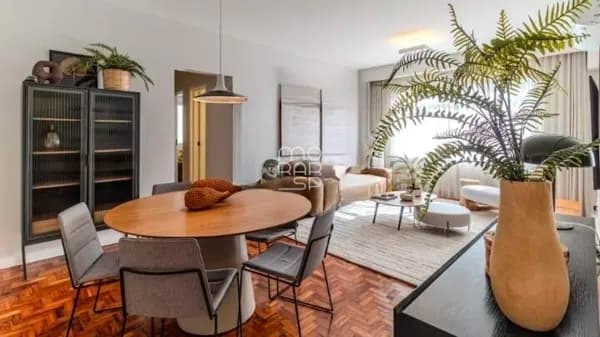 Apartamento reformado, mobiliado e equipado em Santa Cecília com 110m2, sala para 2 ambientes, 2 dorm. sendo 1 suíte e 1 vaga