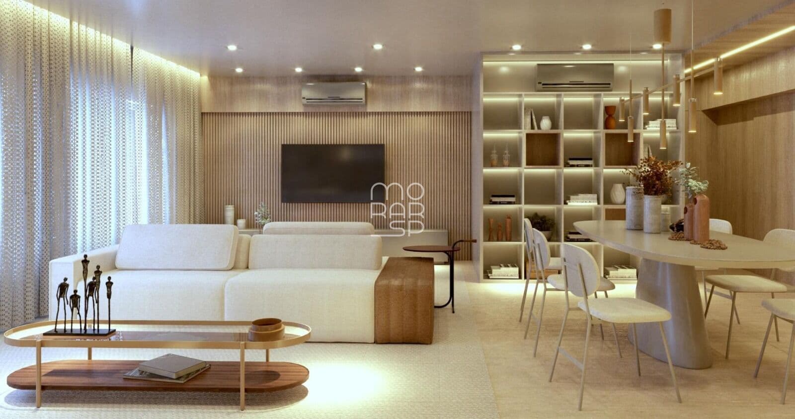 Apartamento reformado com marcenaria de alto padrão, à venda no coração do Jardim América