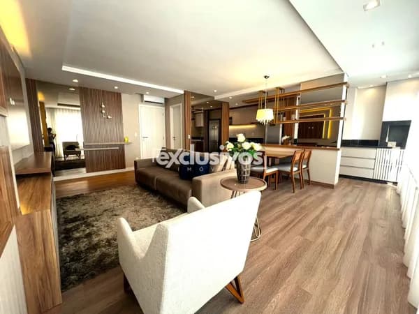 Apartamento em prédio novo no Anita Garibaldi 104m2 - 1 suíte + 2 qtos.