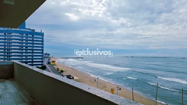 APARTAMENTO FRENTE MAR EM BARRA VELHA COM 01 SUITE MAIS 02 QUARTOS