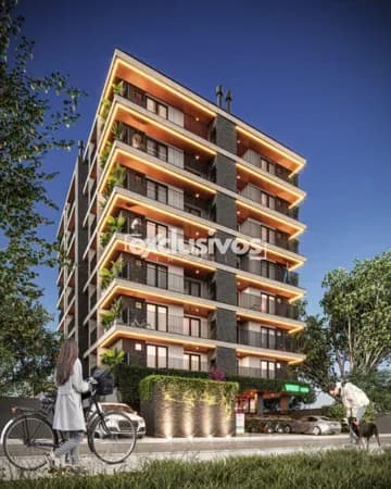Apartamento Double Studio de 47m² privativos no Residencial Vibe no Bucarein, Joinville/SC