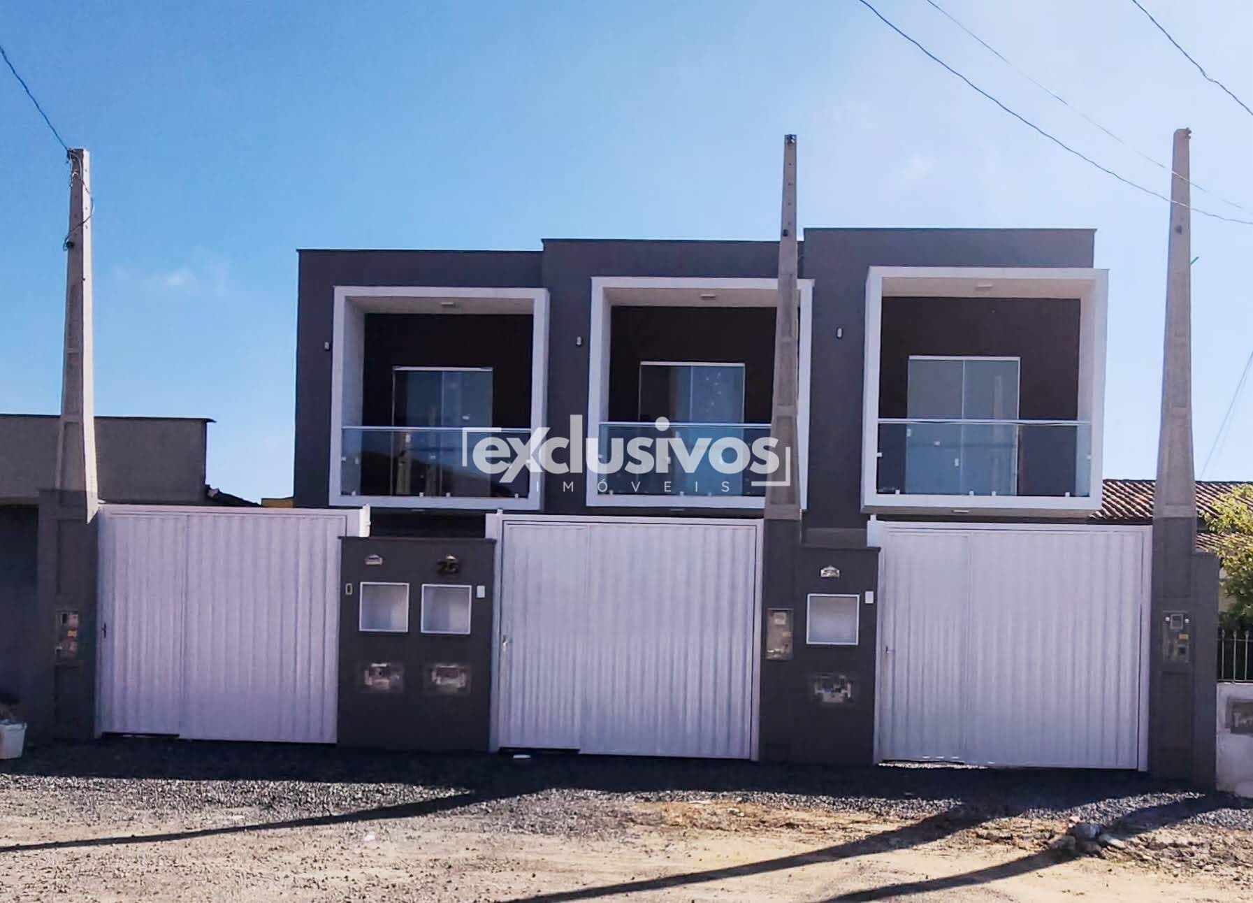 Casa Geminada no B: Fátima, Joinville/SC 1 suite mais 2dorm, 2 vagas, R$479.000,00