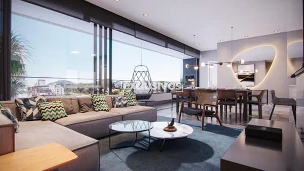 Apartamento Alto Padrão com 3 suites e 111m² privativos no bairro América, Joinville/SC