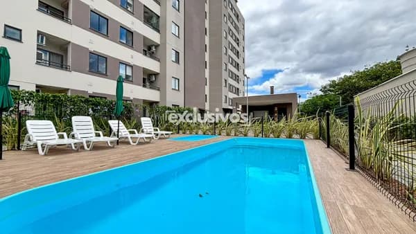 Apartamento novo 2 quartos à 10 minutos do centro em Home Club com piscina no Floresta em Joinville/SC