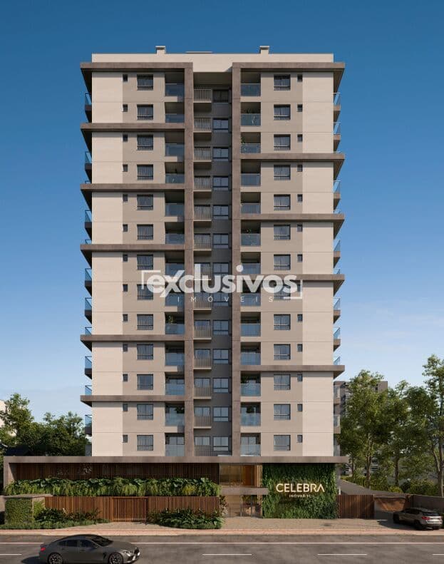 Lançamento Apartamento 1 dormitório no Celebra, bairro América, Joinville/SC