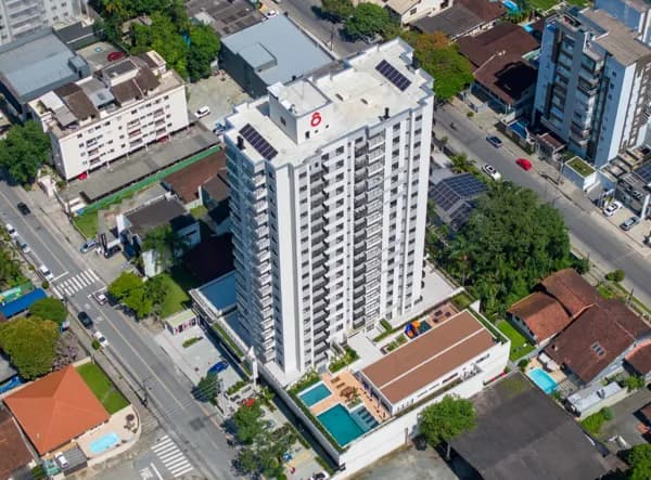 Apartamento Novo com 1 suíte mais 2 dormitórios no Supreme Home Club em Joinville