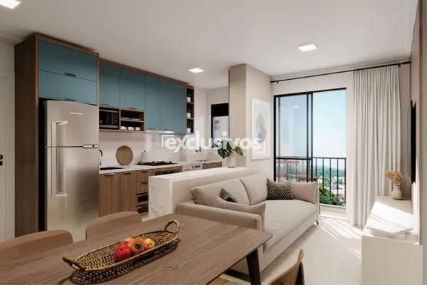 Apartamentos 2 quartos c/ sacada e churrasqueira no Residencial Jardins no Vila Nova, Joinville!