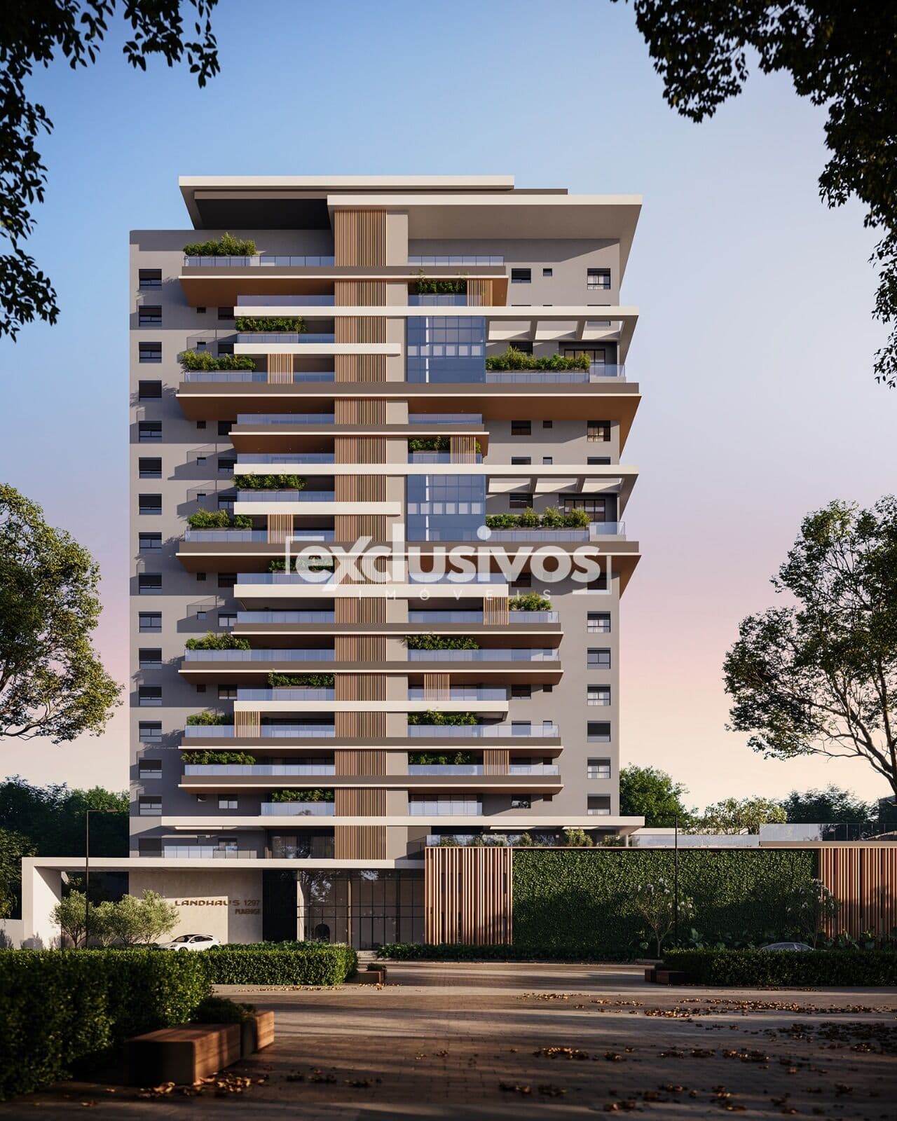 Apartamento Landhaus no América a partir de 148 m2 pivativos