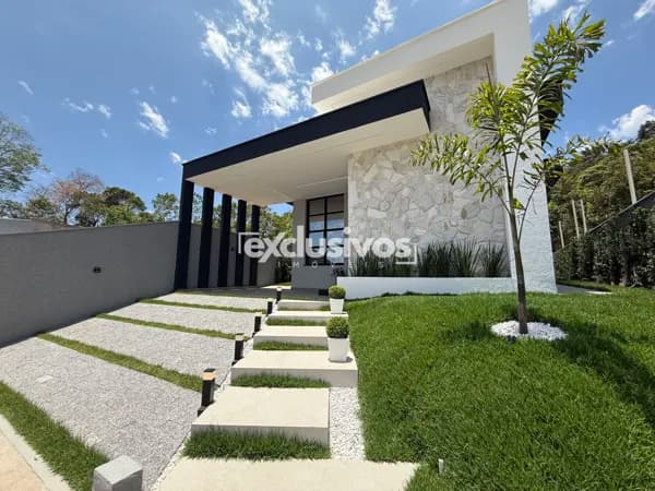 Casa Alto Padrão no Reserva do Mirante com 113,48m², 3 dormitórios e piscina!