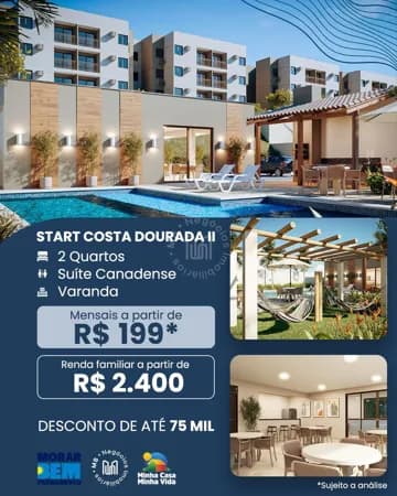 Apartamento em Cabo de Santo Agostinho - Garapu