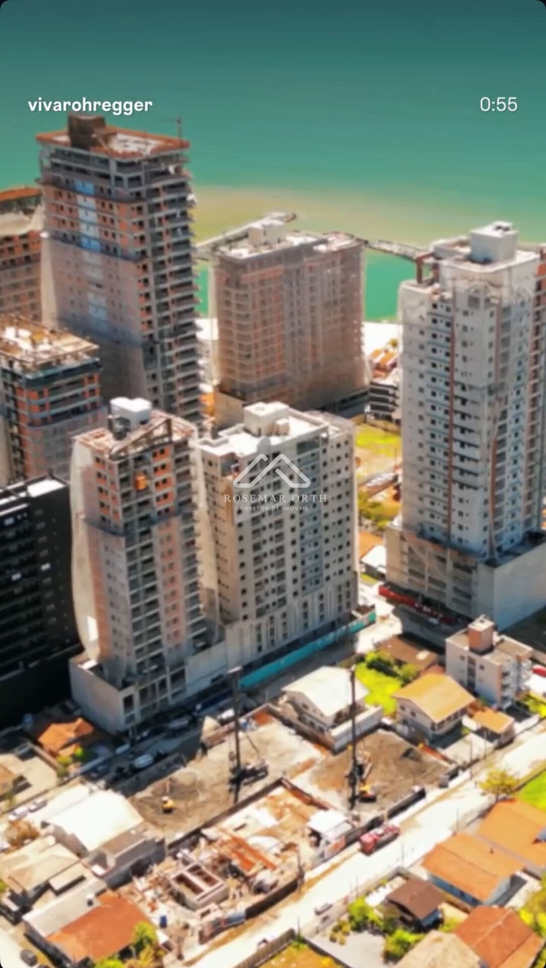 Apartamento à 150 metros do mar