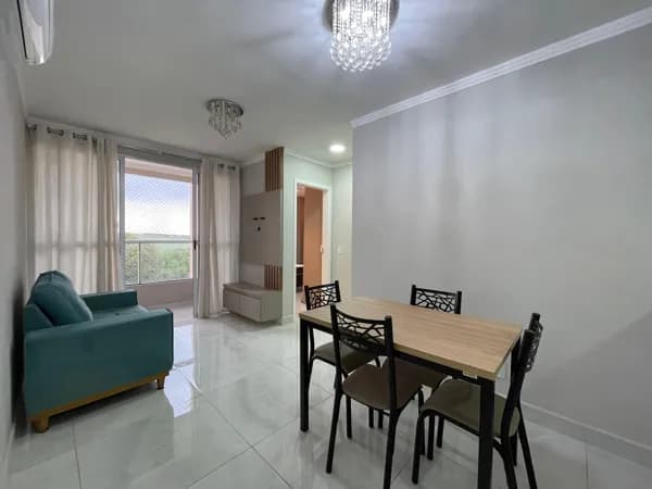 Apartamento mobiliado