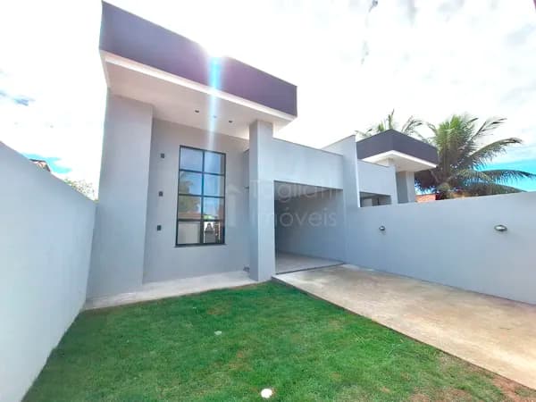 Casa NOVA com 3 Quartos (1 suíte) no bairro Coqueiral