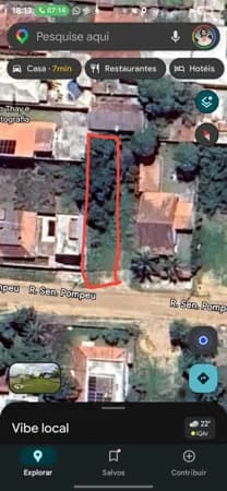 Terreno à venda no Parque Hotel, ótima localização para construir