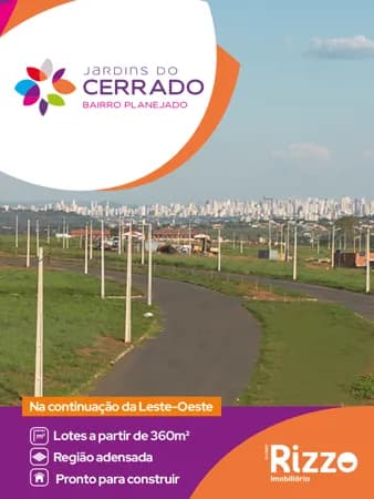 Lote/Terreno em Goiânia - Residencial Jardins do Cerrado 10
