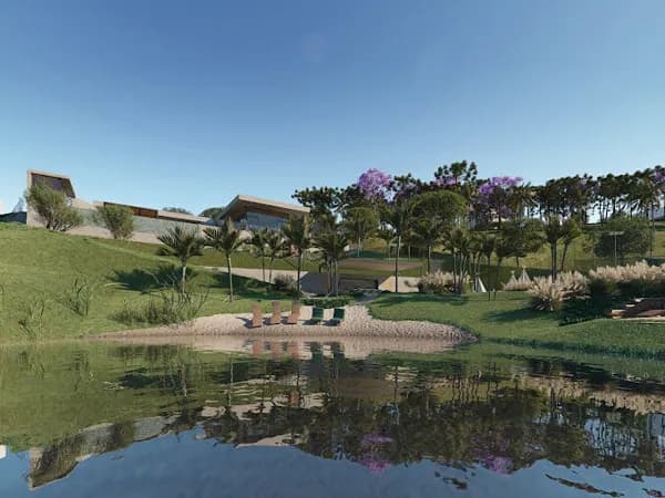 Lote à venda com 370m² no Condomínio Atlântica em Goiná - MG