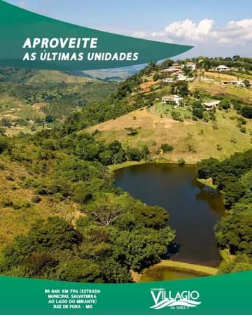 Lote à venda com 3000m² no condomínio Villagio da Serra II em Juiz de Fora - MG