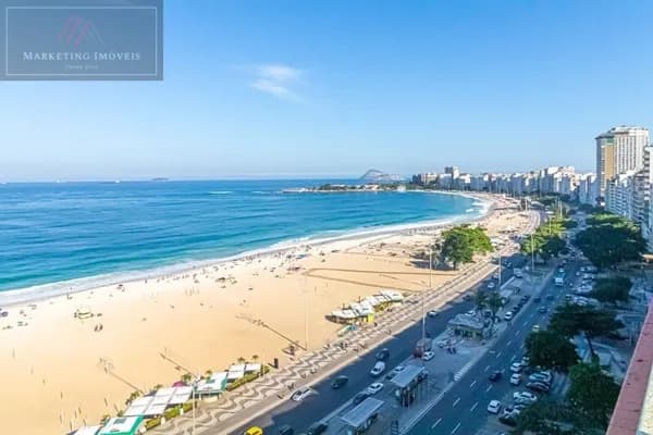 Apartamento Alto Padrão Cobertura Linear Av. Atlântica Copacabana