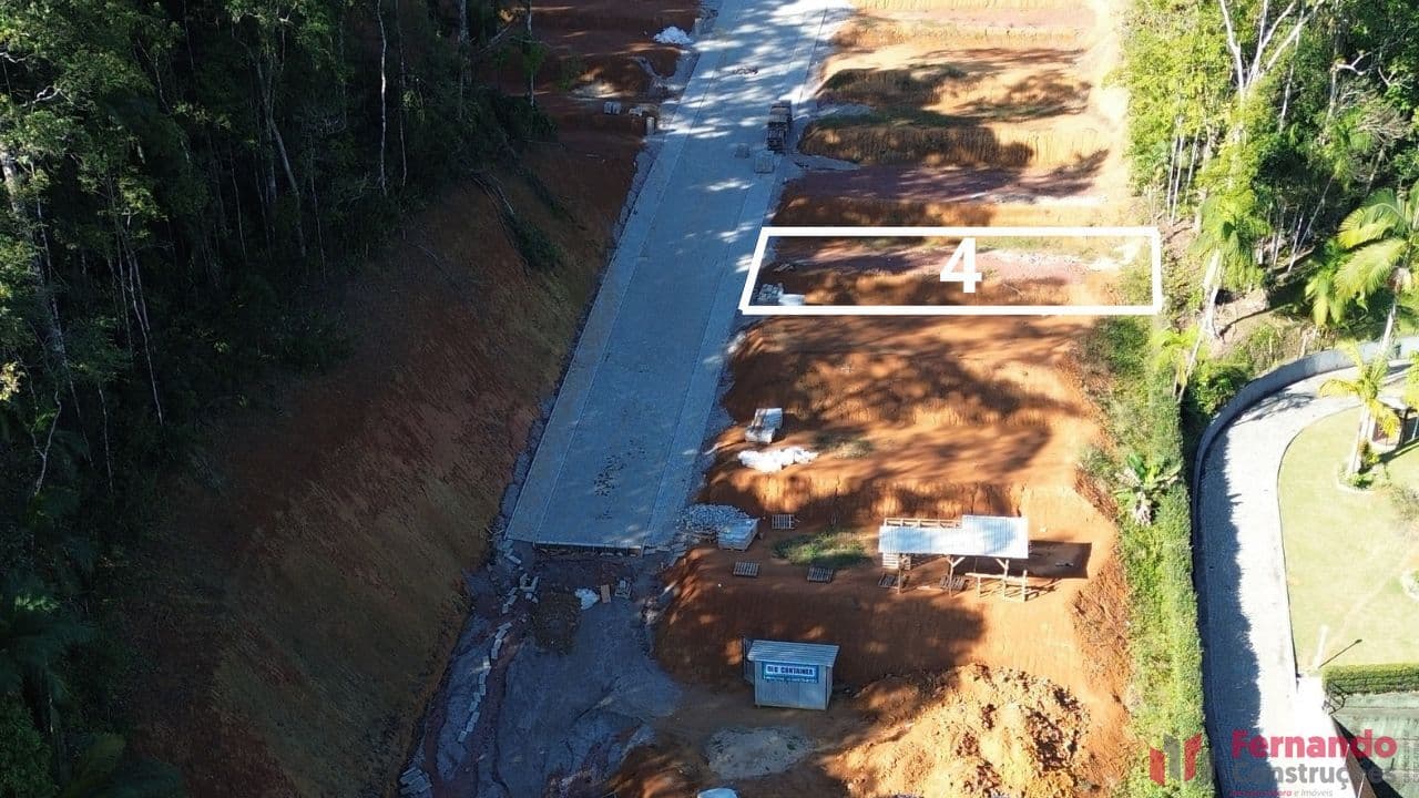 Terreno em condomínio fechado no bairro Fortaleza em Blumenau-SC